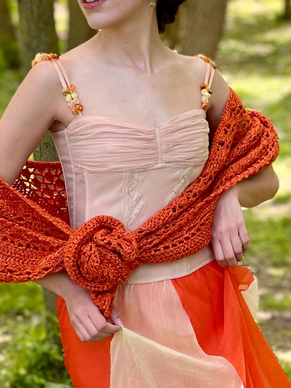 Lacemade Papaver Rhoeas Corset